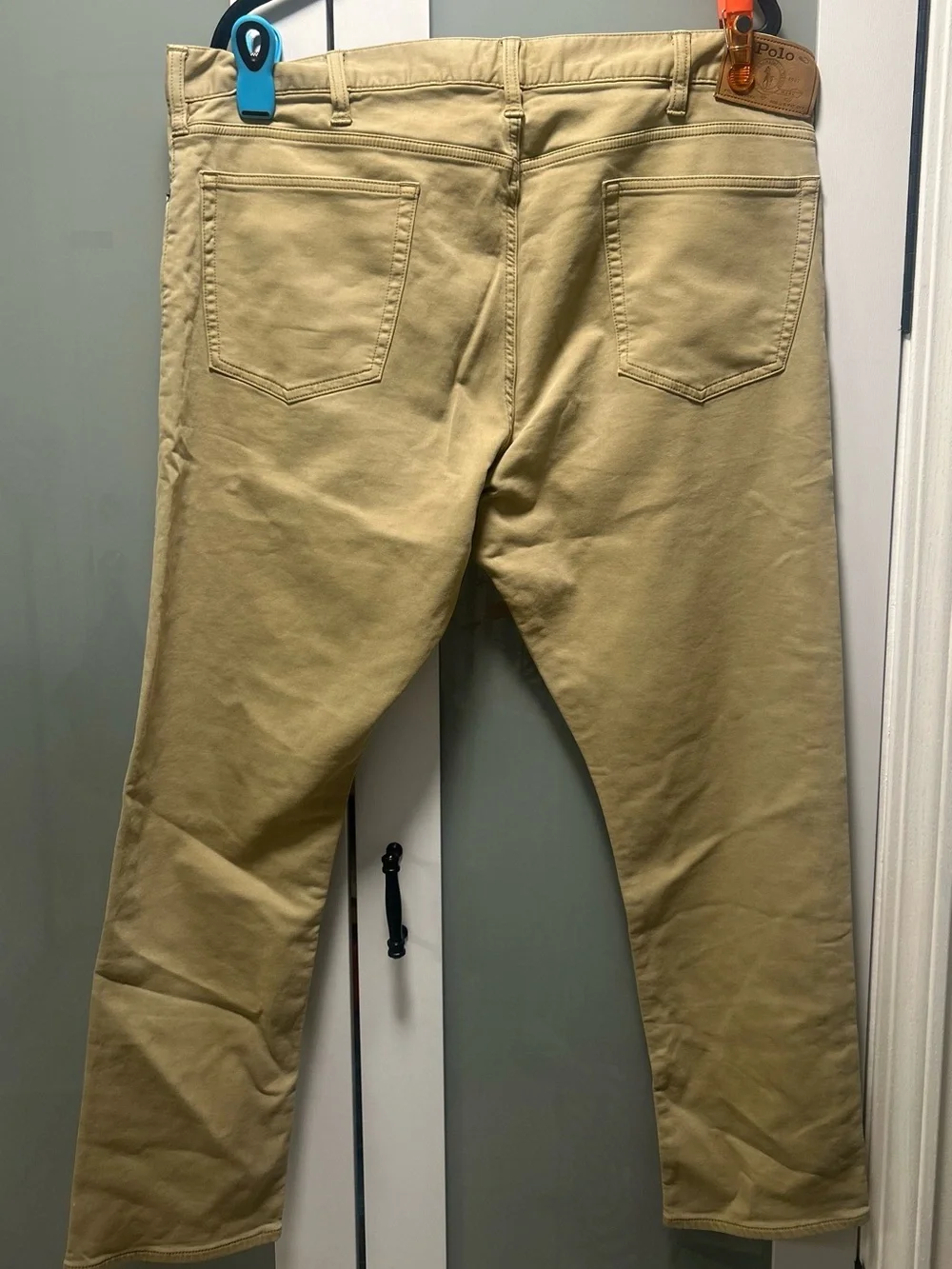 38 × 30 Khaki Pants, Vintage Ralph Lauren Polo, Horse & Rider Logo